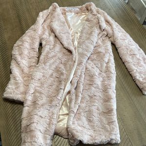 Womens HyFve blush pink coat size small